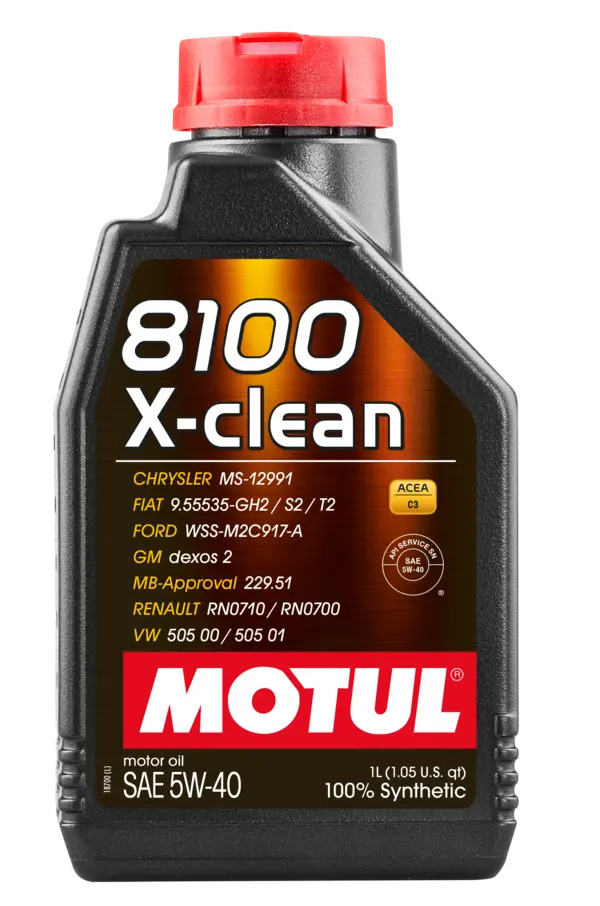 MOTUL 8100 X-CLEAN 5W-40, 1l Украина