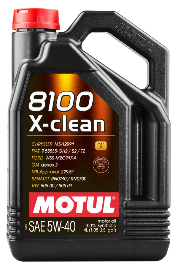 MOTUL 8100 X-CLEAN 5W-40, 4l Украина