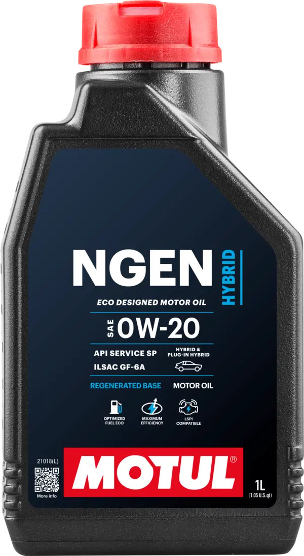 MOTUL NGEN HYBRID 0W-20, 1l. Украина