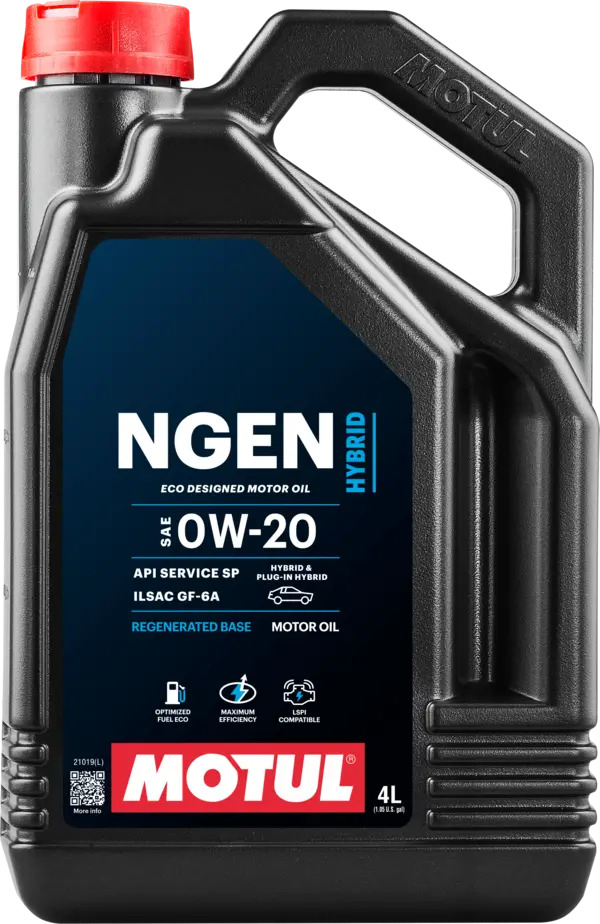 MOTUL NGEN HYBRID 0W-20, 4l. Украина