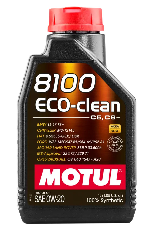 MOTUL 8100 ECO-CLEAN 0W-20, 1 l Украина