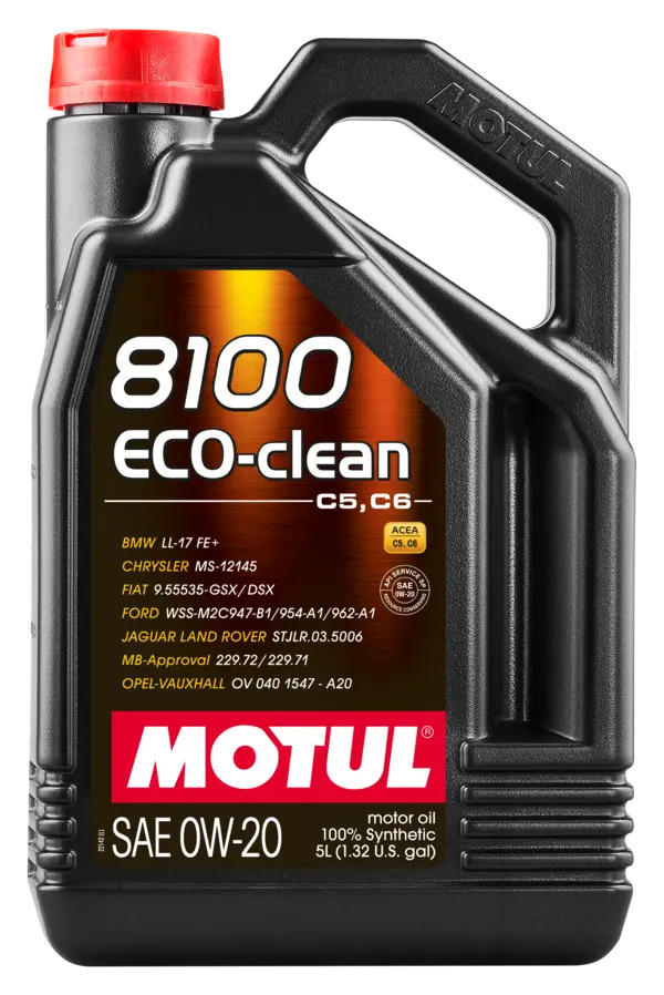 MOTUL 8100 ECO-CLEAN 0W-20, 5 l Украина